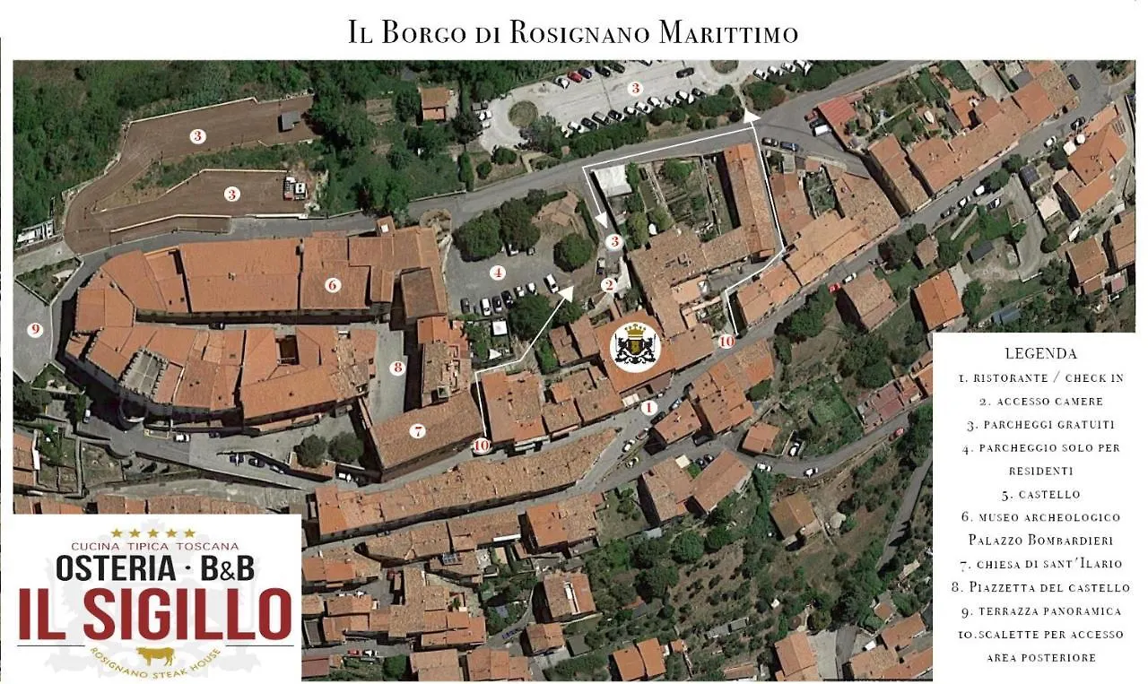 Locanda Il Sigillo B&B E Ristorante 0*, Rosignano Marittimo Italy